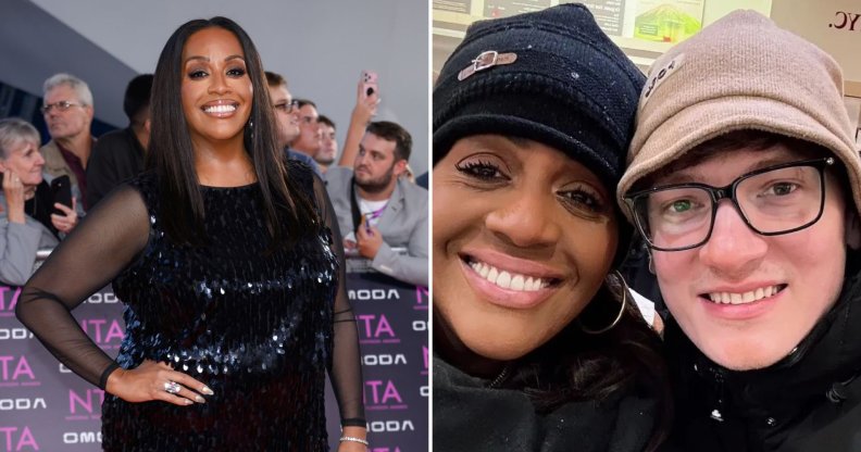 Alison Hammond and her boyfriend David Putman