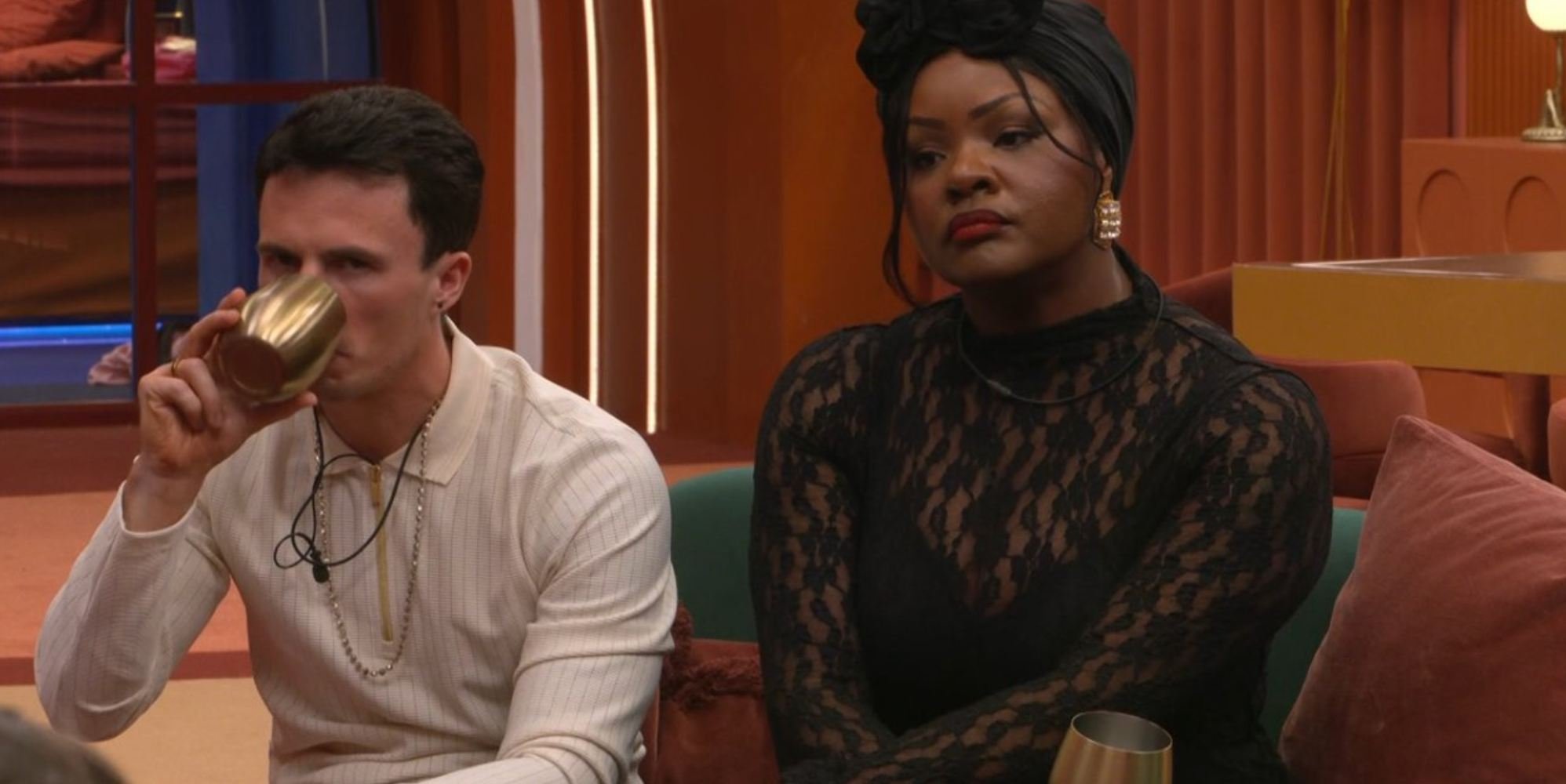 Harry Symonds and Johanne Cade on Big Brother UK 2026