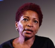 LONDON, ENGLAND - JUNE 29: Bonnie Greer speaks on stage as she introduces "The Lost Man" as part of BFI Screen Epiphanies in partnership with American Express at the BFI Southbank on June 29, 2016 in