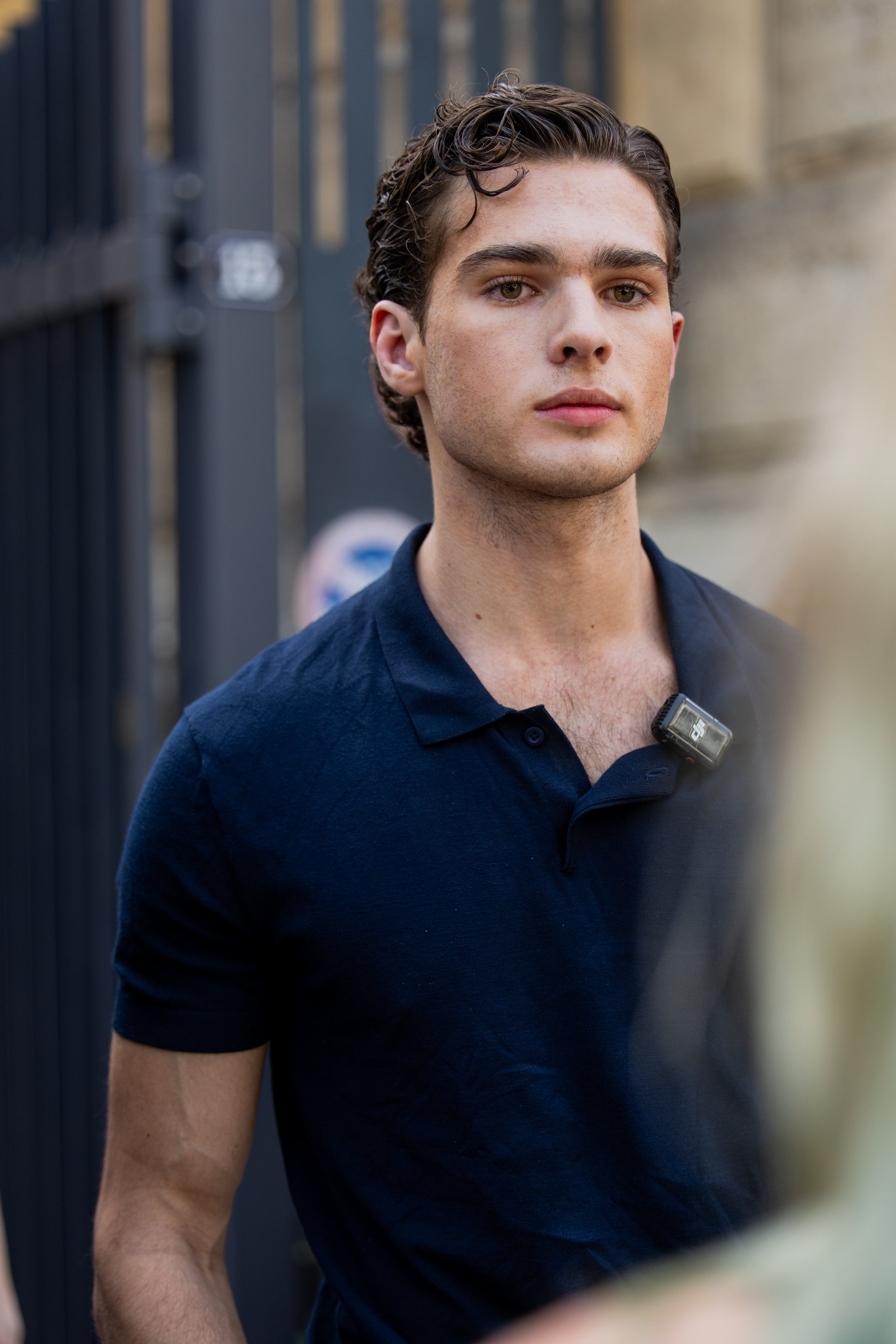 PARIS, FRANCE - JUNE 23: Clavicular is seen outside 424 during Day One of Paris Fashion Week - Menswear Spring/Summer 2027 on June 23, 2026 in Paris, France. (Photo by Christian Vierig/Getty Images)
