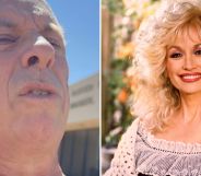 A Texas evangelist raised a flag lowered in Dolly Parton's honour