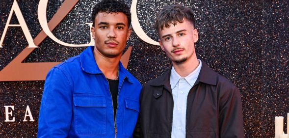 Freddie Fraser and boyfriend Bailey Ramsden