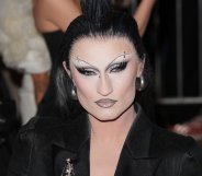 Drag performer Gottmik in glam at an event