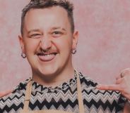 Gabe Capes is on The Great British Bake Off