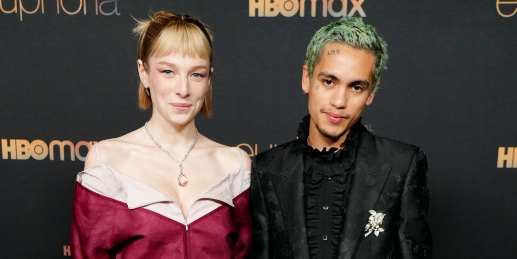 Hunter Schafer and Dominic Fike