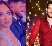Strictly stars Katya Jones and Lawrence Robb