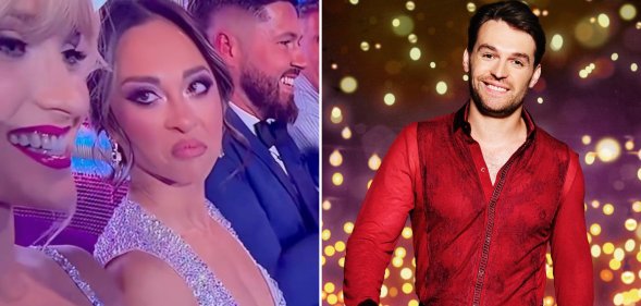 Strictly stars Katya Jones and Lawrence Robb