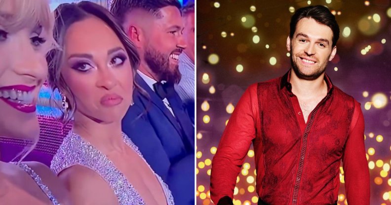 Strictly stars Katya Jones and Lawrence Robb