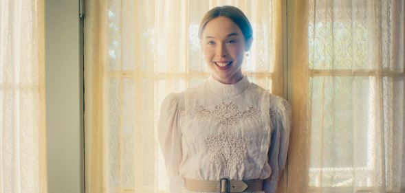 Ella Beatty as Lizzie Borden in Monster: The Lizzie Borden Story on Netflix (Netflix)