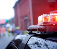 police car