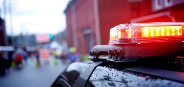 police car