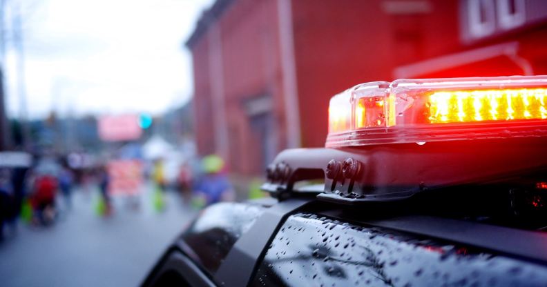 police car