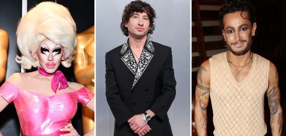 Trixie Mattel, Barry Keoghan and Frankie Grande