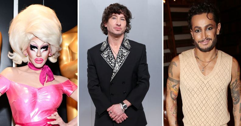 Trixie Mattel, Barry Keoghan and Frankie Grande