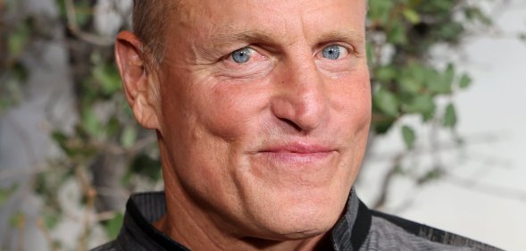 LOS ANGELES, CALIFORNIA - SEPTEMBER 17: Woody Harrelson attends the Los Angeles premiere of Apple TV's "Brothers" at Hammer Museum on September 17, 2026 in Los Angeles, California. (Photo by Amy Sussm