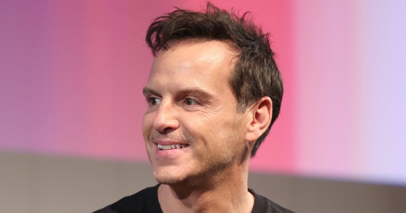 Andrew Scott onstage at his Screen Talk during the 70th BFI London Film Festival