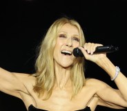 Céline Dion singing