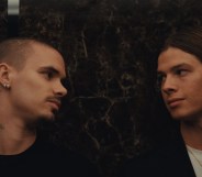 Forty Love still: Romeo Beckham and and Paul Kircher