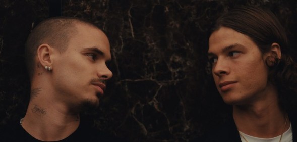 Forty Love still: Romeo Beckham and and Paul Kircher