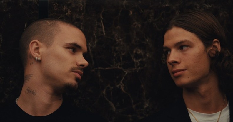 Forty Love still: Romeo Beckham and and Paul Kircher