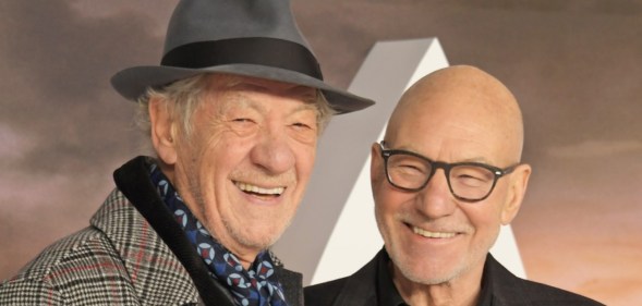 Ian McKellen and Patrick Stewart