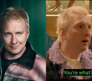 Joe Lycett is a star of The Celebrity Traitors episode one.
