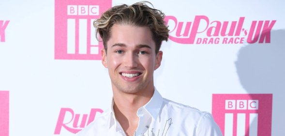 I'm A Celeb star AJ Pritchard attends the RuPaul's Drag Race UK launch