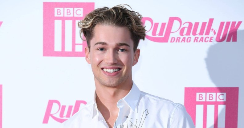 I'm A Celeb star AJ Pritchard attends the RuPaul's Drag Race UK launch