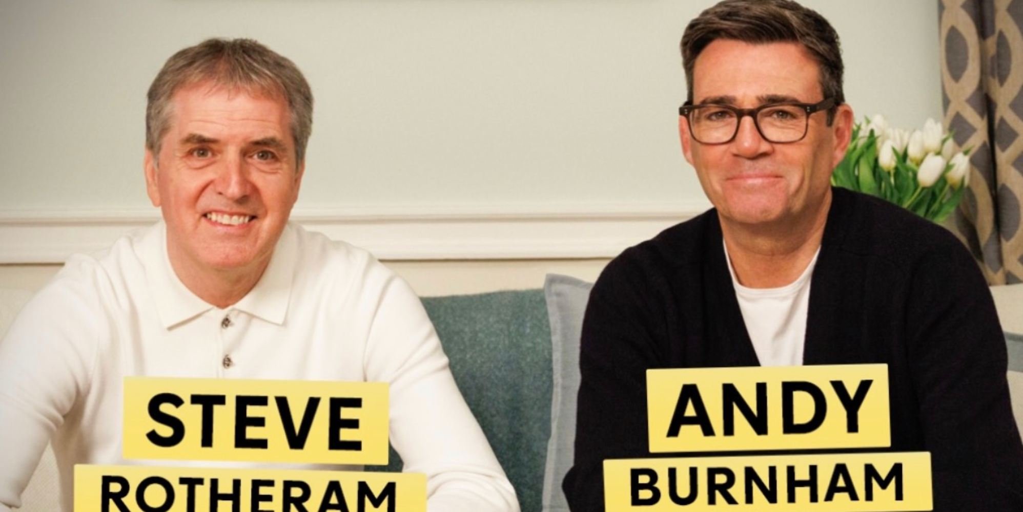 El primer ministro Andy Burnham se unirá a Celebrity Gogglebox. si, de verdad