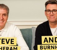 Steve Rotheram and Andy Burnham for Celebrity Gogglebox