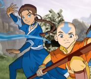 Katara, Aang and Sokka in Avatar: The Last Airbender