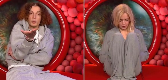 Omar and Rhianna on Big Brother