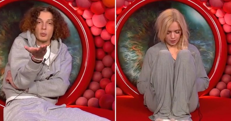 Omar and Rhianna on Big Brother