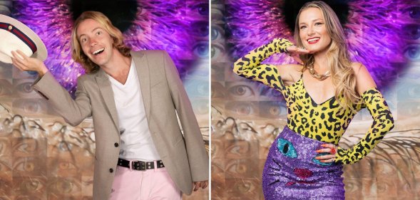 Big Brother housemates Rob and Twinks