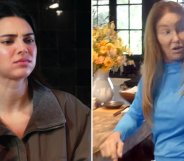Caitlyn Jenner and Kendall Jenner on The Kardashians