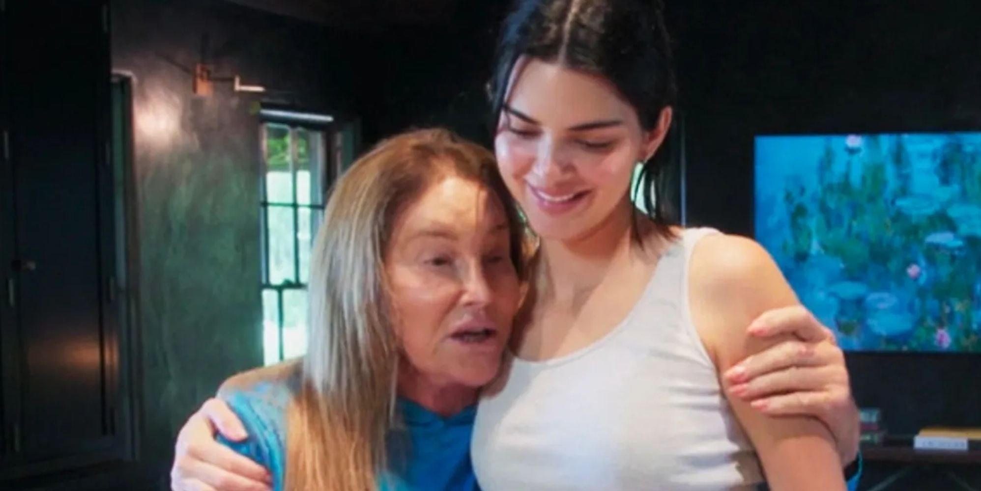 Caitlyn and Kendall Jenner on The Kardashians