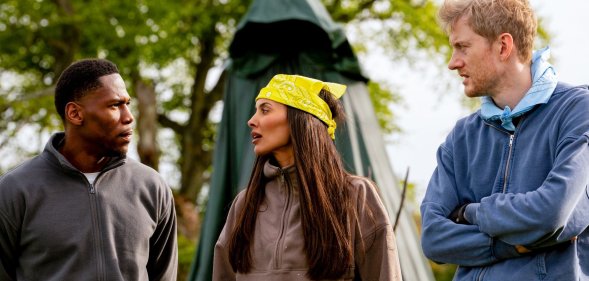 King Kenny, Maya Jama and James Acaster on The Celebrity Traitors