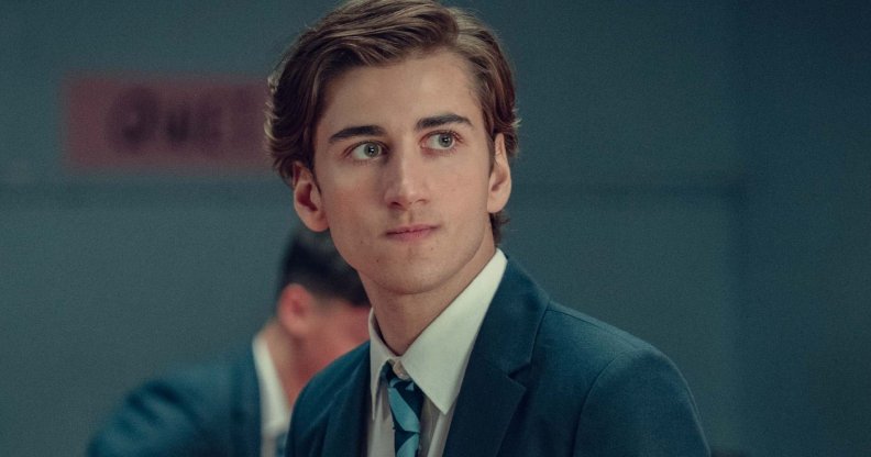 Sebastian Croft in Netflix show Heartstopper