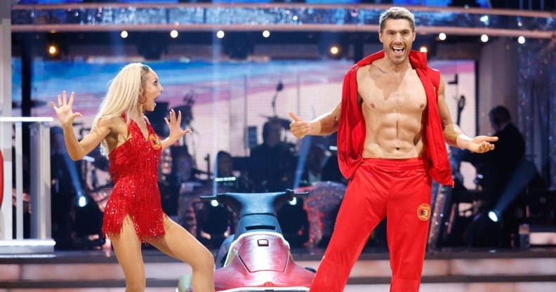 Chris Appleton and Amy Dowden dance on Strictly Come Dancing