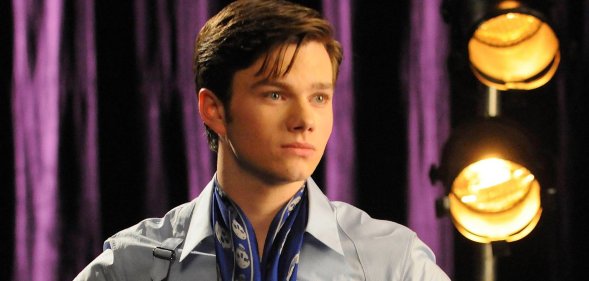 Chris Colfer as Kurt Hummel in Glee