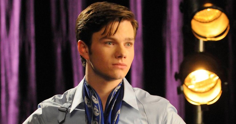 Chris Colfer as Kurt Hummel in Glee