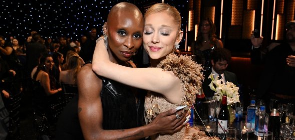 Cynthia Erivo and Ariana Grande