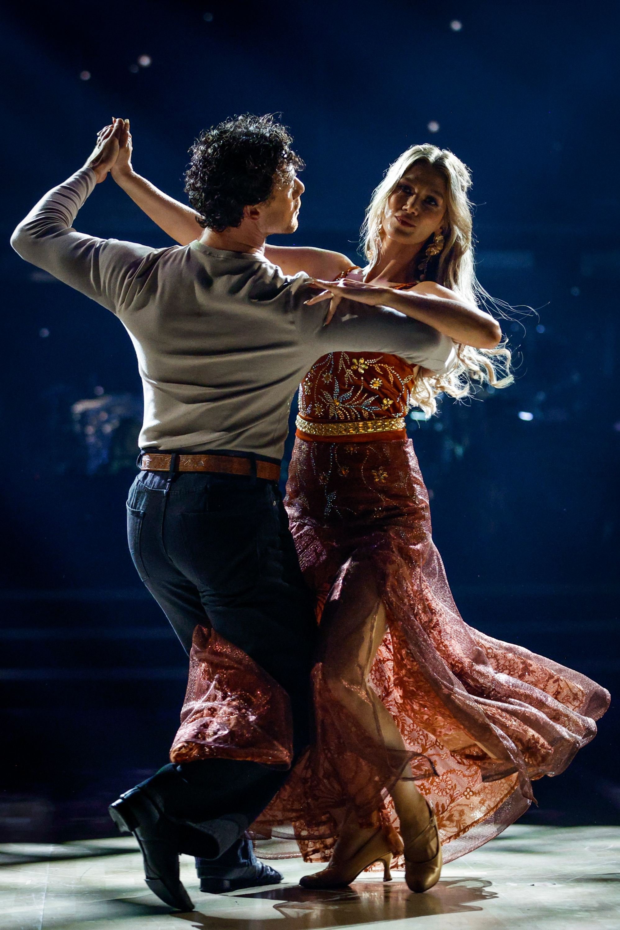 Delta Goodrem is partnered with Kai Widdrington on Strictly