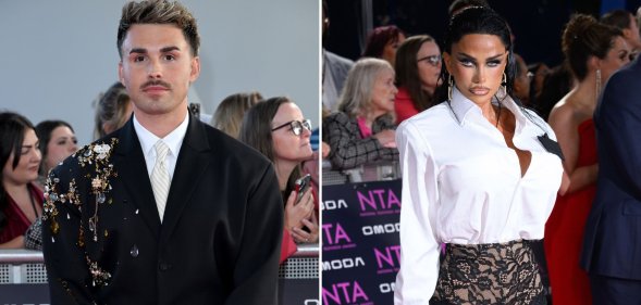 Joe Baggs and Katie Price