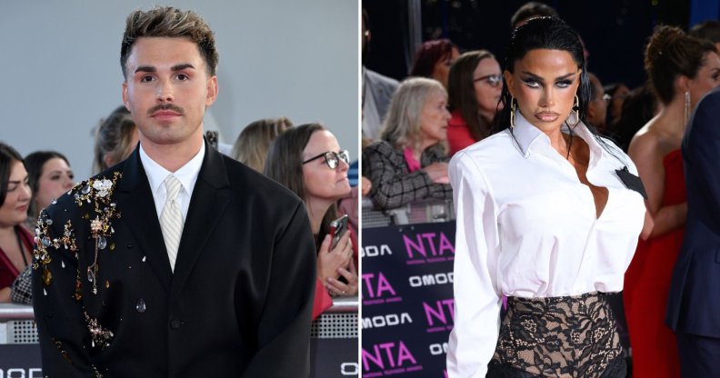 Joe Baggs and Katie Price