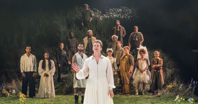 Jonathan Groff in the RSC's all-male production of As You Like It