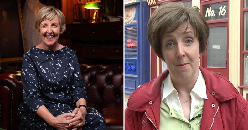 Julie Hesmondhalgh played iconic trans Corrie character Hayley Cropper