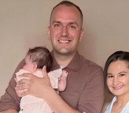 Ken Urker with Gyspy Rose Blanchard and their daughter