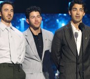 Kevin, Nick and Joe Jonas of The Jonas Brothers