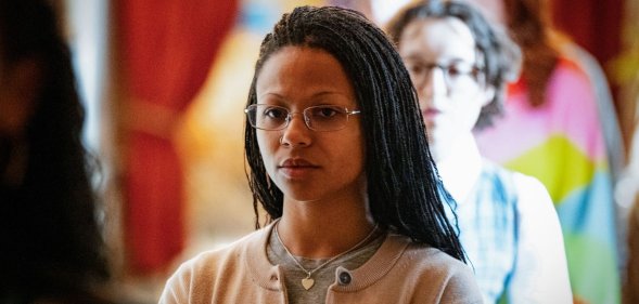 Myha'la on Celebrity Traitors